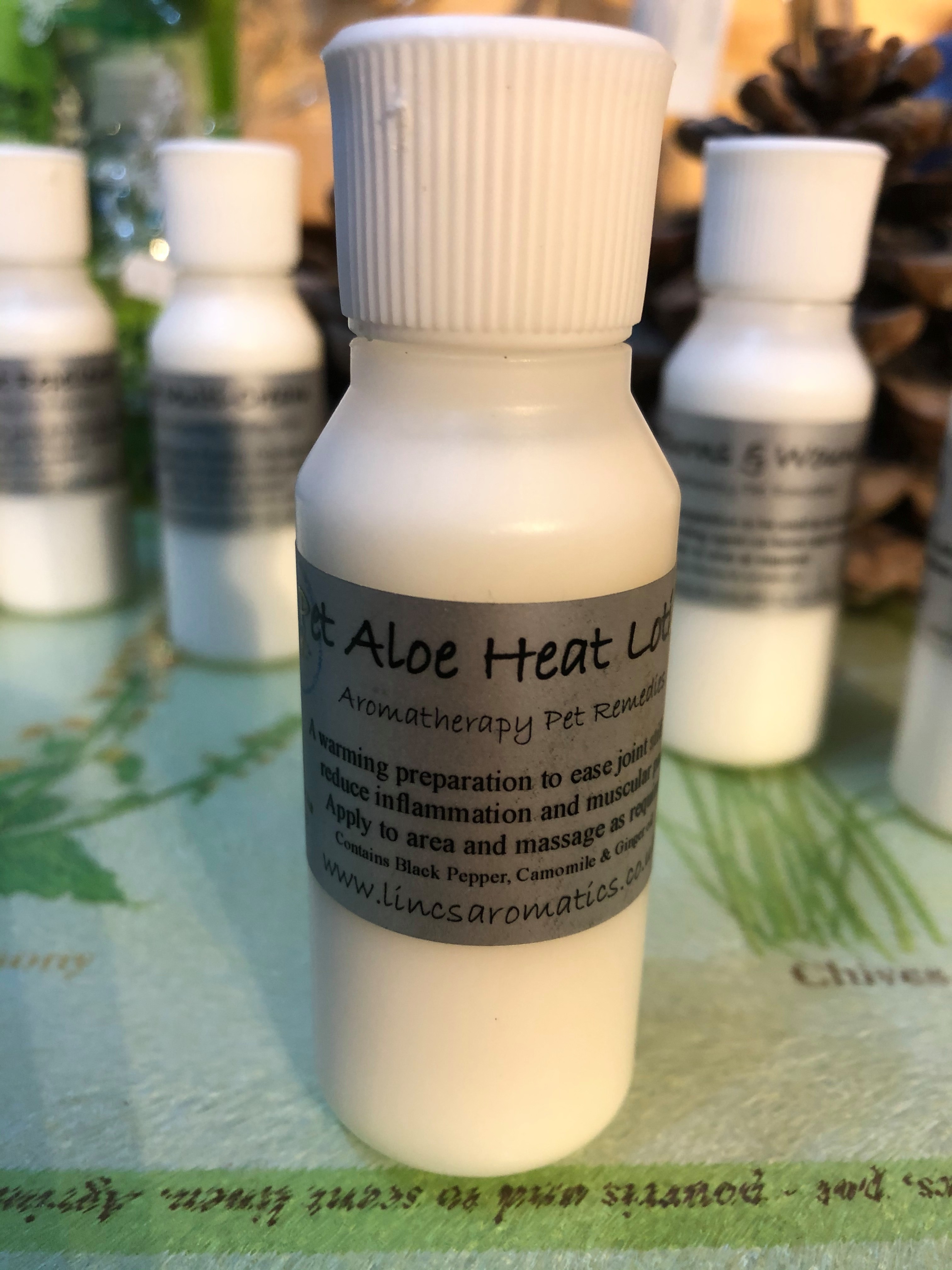 pet aloe heat lotion